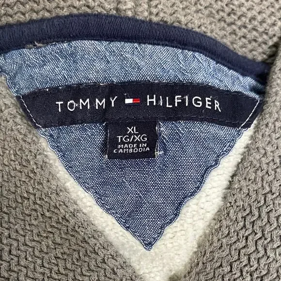 Men’s Light Gray Shawl Collar Cardigan Buttons Pockets Grandpa - Picture 7 of 10